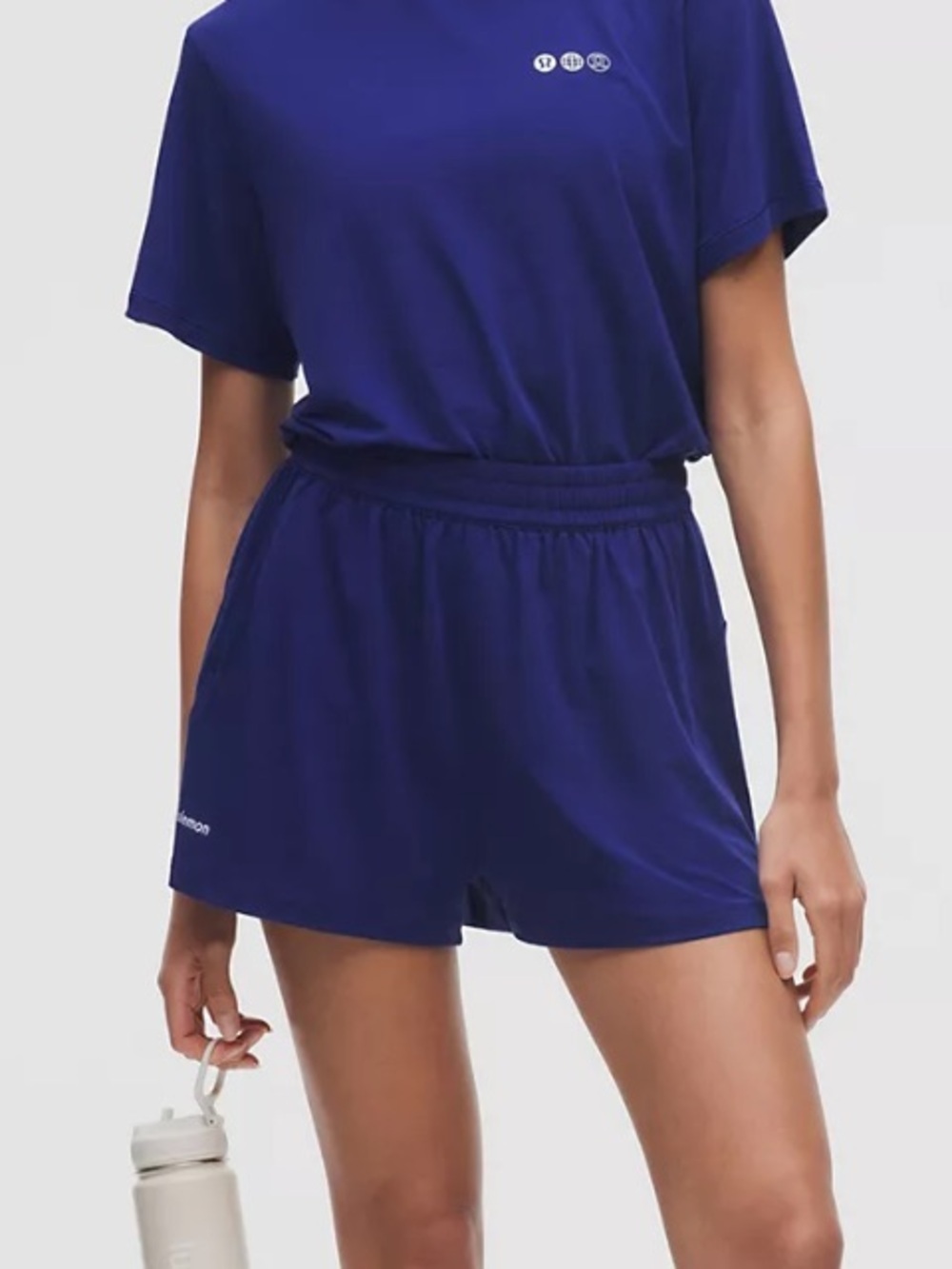 Lululemon Jersey Training Super-High-Rise Lined Short sz XL